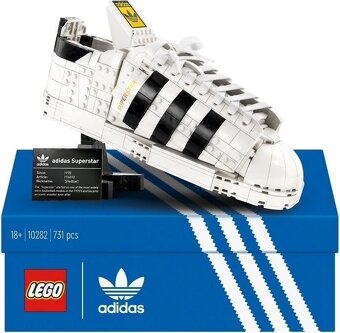 Lego 10282 adidas Superstar + Mini 40486- nove - 2