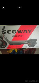 Elektricka kolobežka Ninebot f3 series segway - 2