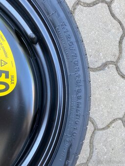 Predám dojazdové keleso 5x112 R18 vhodné na volkswagen, seat - 2