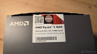 Procesor AMD Ryzen 5 1600 s chladičom - 2