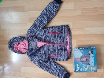 Dievčenská vetrovka + oteplovačky - 2