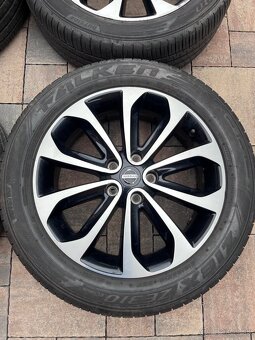 Originálne hliníkové disky Nissan R18, 5x114,3 - 2