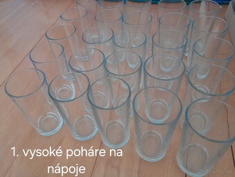 poháre, šálky, misky vhodné do baru a reštaurácie - 2
