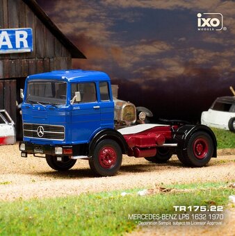 Modely evropských kamionů 1:43 IXO - 2