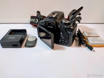 Canon EOS 600D – telo fotoaparátu +  príslušenstvo - 2