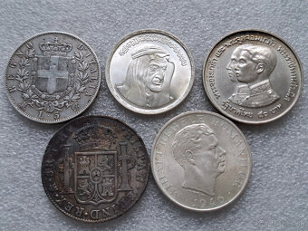 Stare strieborne mince Europa/svet - 2