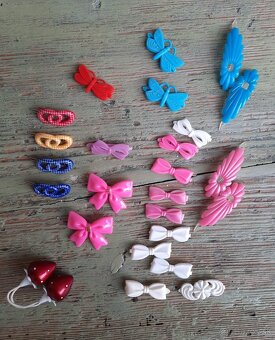 Detské retro sponky - 2