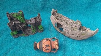 Akvárium - dekorácie - 2