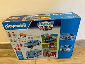 PLAYMOBIL 9502 FunPark Pick-Up s karavanom - 2