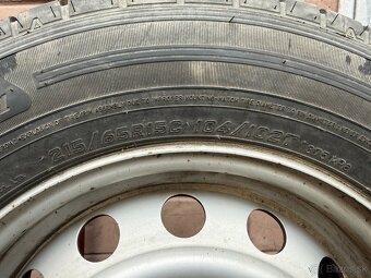 Letne pneumatiky 215/65 R15C na diskoch 5x108 - 2