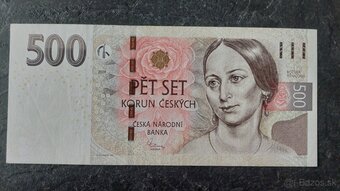 500 Kč , vzor 2009 - 2