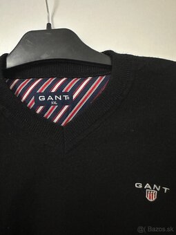 Pánsky čierny pulóver Gant - 2