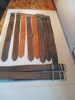 Kožený remienok na hodinky 22mm - 2