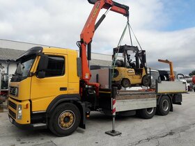 Autodoprava s hydraulickou rukou s nosnosťou 14t nákladu - 2