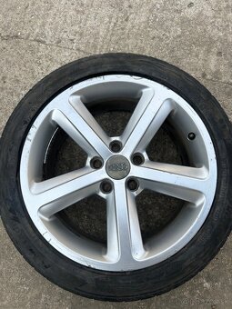 Audi Elektróny 5x112 R17 + pneu 225/45 R17 - 2