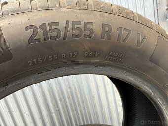 Letne pneumatiky CONTINENTAL 215/55 R17 - 2