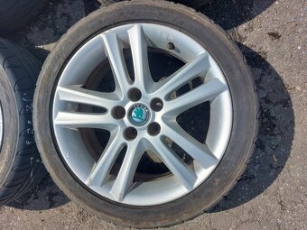 ELEKTRÓNY ŠKODA R16 5X100 6,5JX16 ET43 5J0601025M - 2