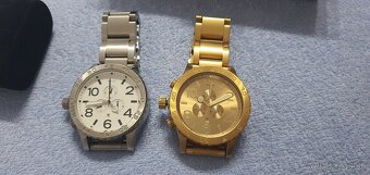 Nixon Zlaté hodinky aj strieborne veľká nad 5cm priemer - 2