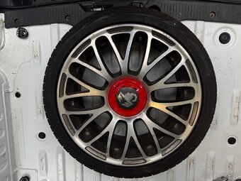 Originál Abarth alu disky R17 + pneu - 2