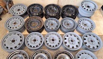 PLECH. DISKY PO 1 KUSE - ŠKODA, FIAT, PEUGEOT, FORD,RENAULT, - 2