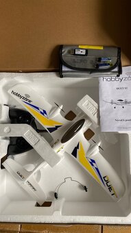 RC lietadlo Hobbyzone Duet S 2 0.5m s RTF vysielačom - 2