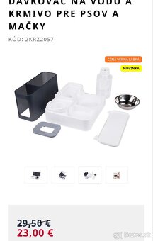 Dávkovač na vodu a granule - 2