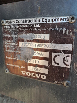 Pásový bager Volvo - 2