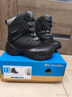 Detské čižmy columbie 31 - 2