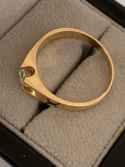 Pánsky diamantový prsteň - 2