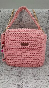 Ručne háčkovaná kabelka - 2
