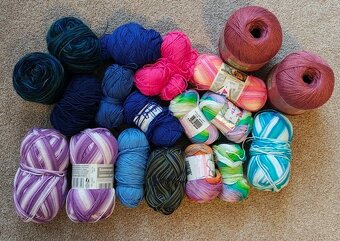 HOBBY - klbká na pletenie a háčkovanie - 2