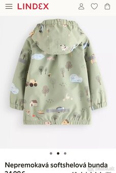 Nepremokavá softshelová bunda Lindex - 2