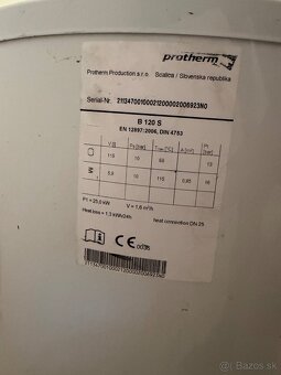 Predám protherm b120s - 2