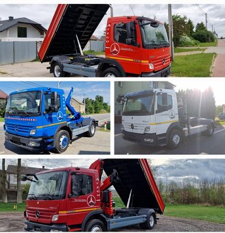 MERCEDES-BENZ ATEGO TROJSTRANNÝ SKLÁPAČ - VYKLÁPAČ S HYDRAUL - 2