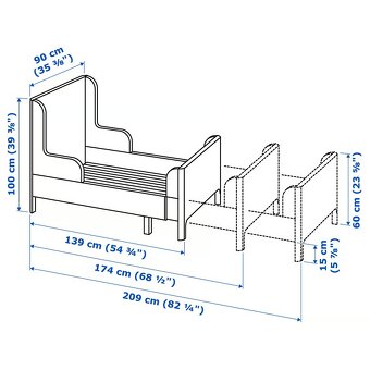 Ikea Busunge detska postel - 2