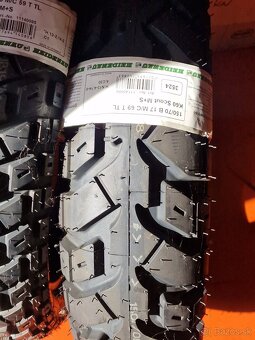 Predám nove pneu Heidenau k60 scout 150/70 r17 a 110/80 r19 - 2