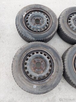 Predám zimnú sadu plecháčov 4x114,3 r14 - 2