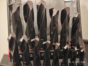 Würth cobaltové vrtáky HsCo8 Magma 1-13mm na titán, hardox - 2