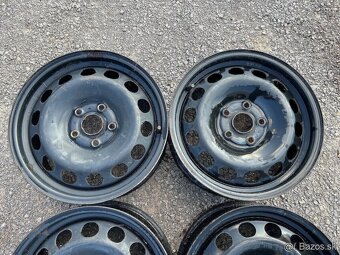 Plechové disky 5x112 R16 originál VW Seat Audi Škoda - 2