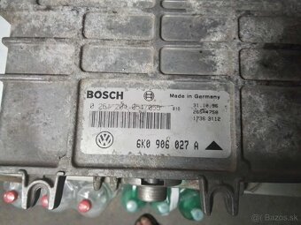 SEAT VW SET ŠTARTU RIADIACA JEDNOTKA MOTORA 6K0 906 027 A - 2