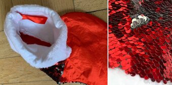 "NOVÁ"MIKULÁŠSKA ponožka látková na zavesenie za 2eur - 2