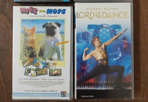 VHS filmy a rozprávky, DVD filmy a CD hudba - 2
