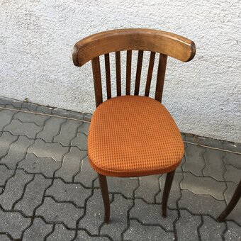 Legendarne retro Stolicky TON drevene 2ks - 2