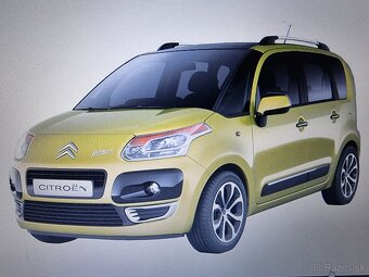 Citroen C3 Picasso kufrové dvere - 2