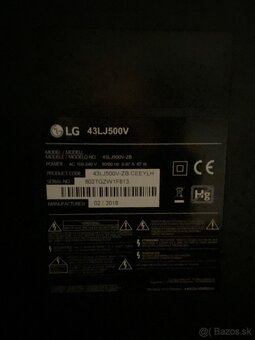 LG 43LJ500V - 2