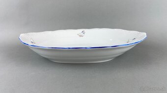 Misa hlboká s motívom husí, modrá linka - 2