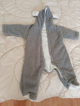 Plyšový overal Medvedík jeseň-jar - 2