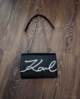 kabelka Karl Lagerfeld čierna - 2