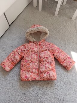 Jesenná bunda a vesta 86 (12-18m) - 2