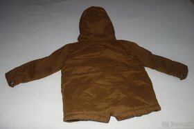 detská zimná bunda - parka veľkosť 98 - 2